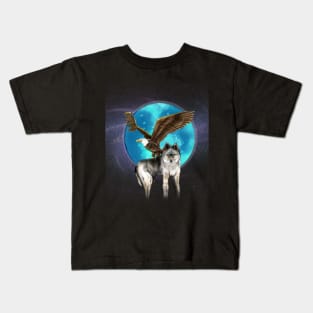 Unity of Land and Sky Kids T-Shirt